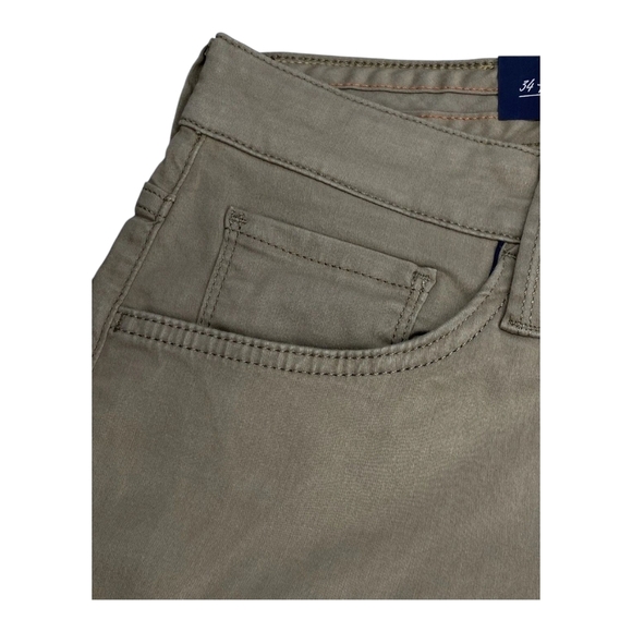 34 Heritage Courage Straight Leg Mid Rise Pants In Khaki Twill Size 30 × 34 NWT - Picture 7 of 16